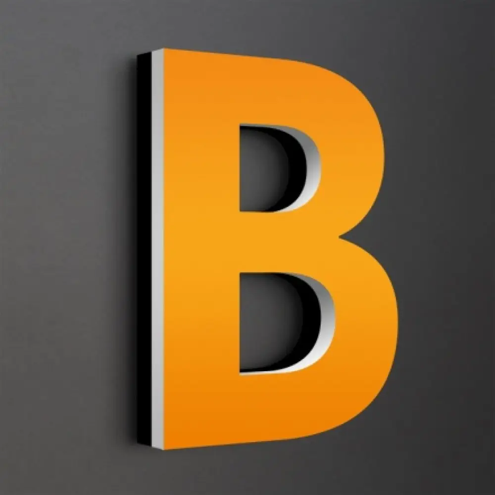 Leuchtbuchstaben Als Seitenleuchter